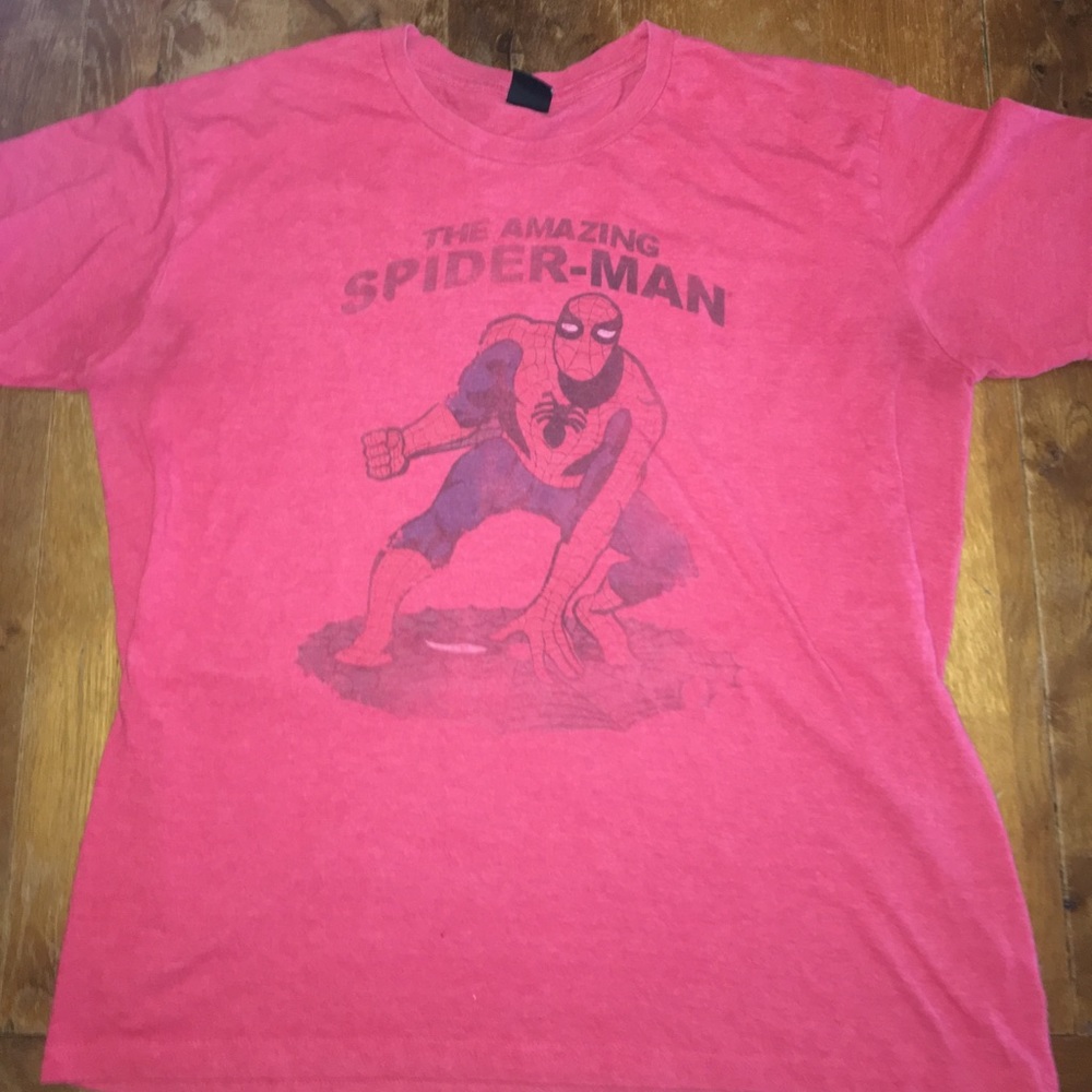Vintage Spider-Man Marvel Comics tee Avengers
